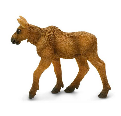Moose Calf Figurine