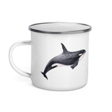 Narwhal and Orca Camp Mug