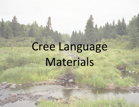 Cree Language Materials