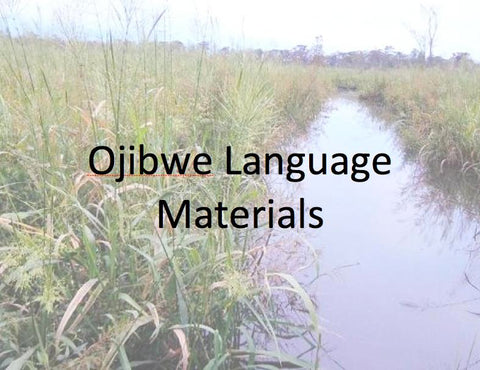 Ojibwe Language Materials