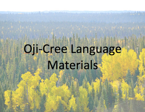 Oji-Cree Language Materials