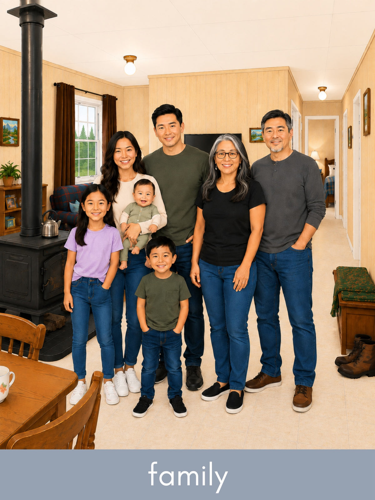 Family Picture Cards - Digital Collection