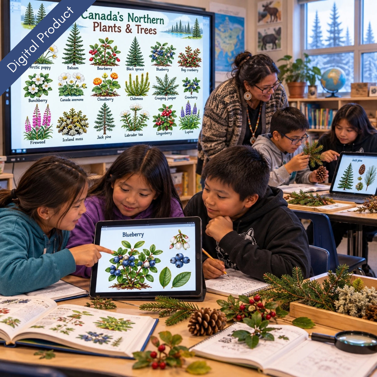 Canada's Northern Plants & Trees Picture Cards - Digital Collection