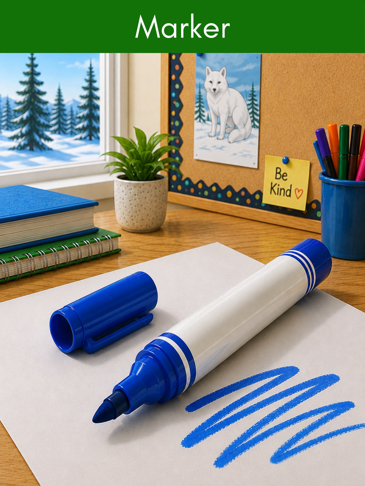 School Items Picture Cards - Digital Collection