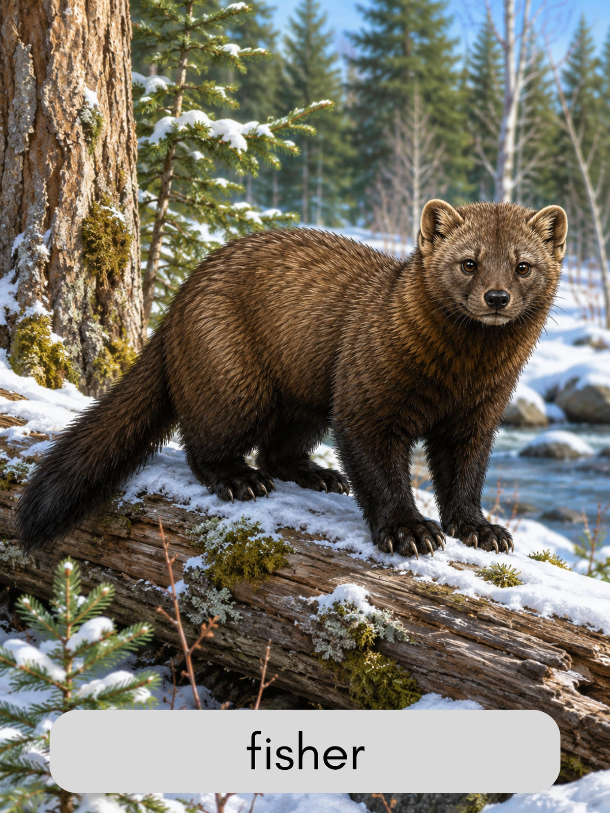Canada's Northern Forest Animals Picture Cards - Digital Collection