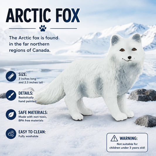 Arctic Fox Figurine