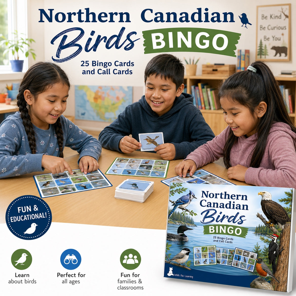 Canada's Northern Birds Bingo