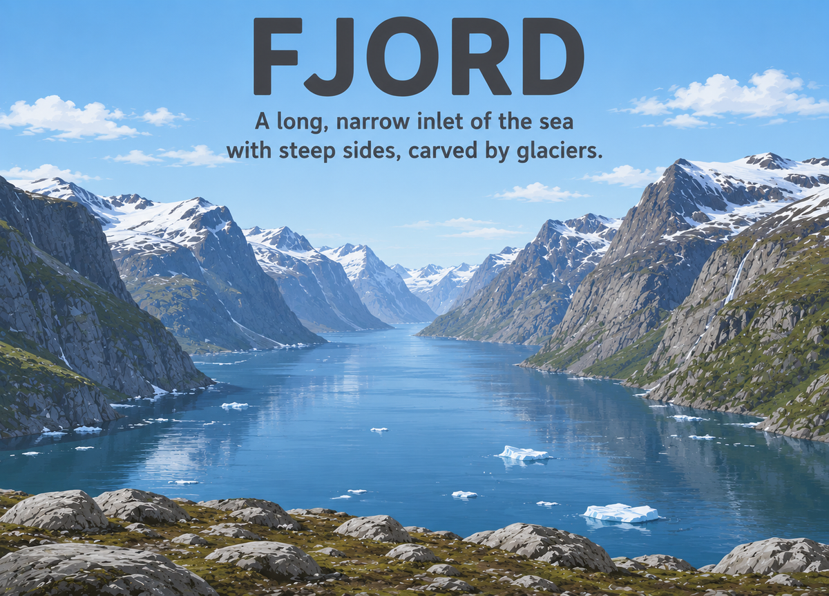 High Arctic Landforms Picture Cards