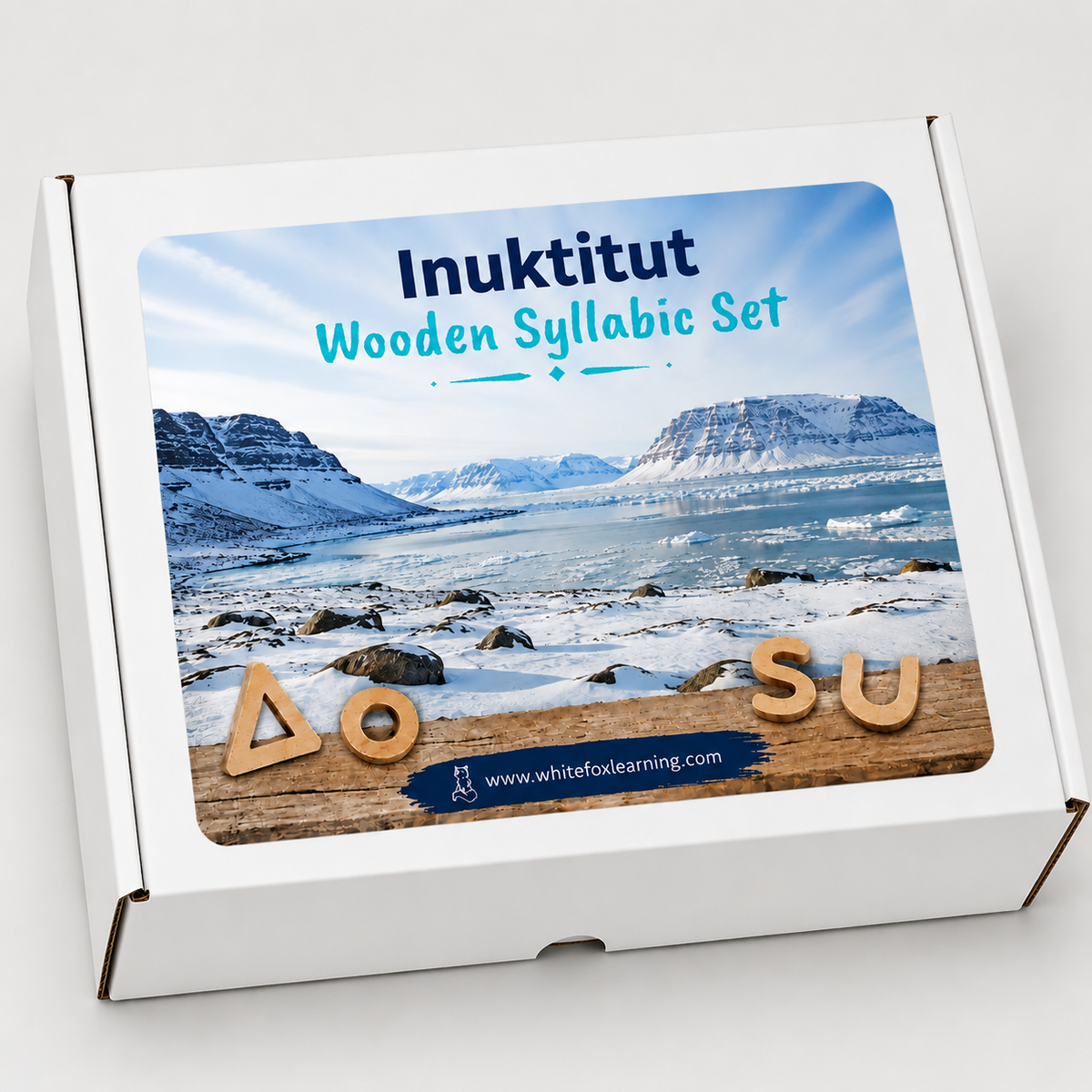 Inuktitut Wooden Syllabic Symbols