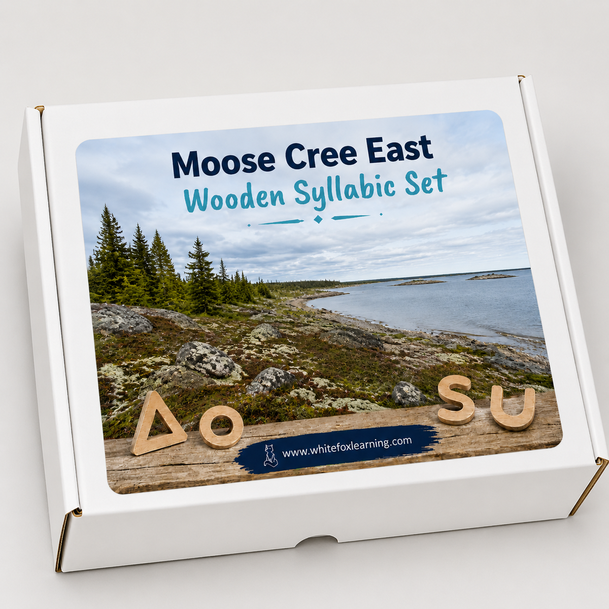 Moose Cree East Wooden Syllabic Symbols