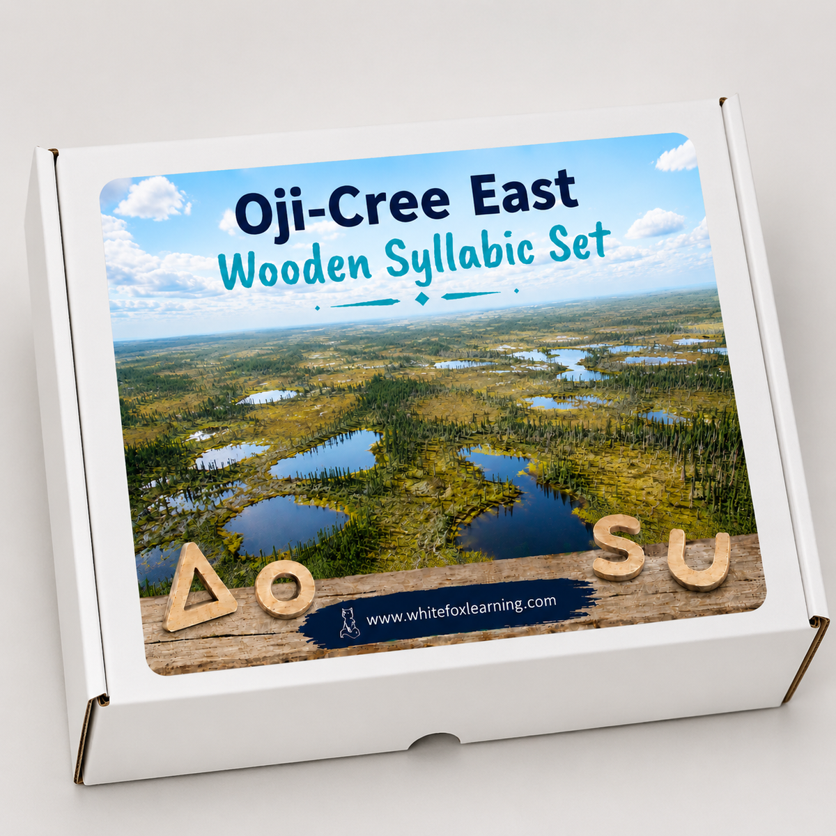Oji-cree East Wooden Syllabic Symbols