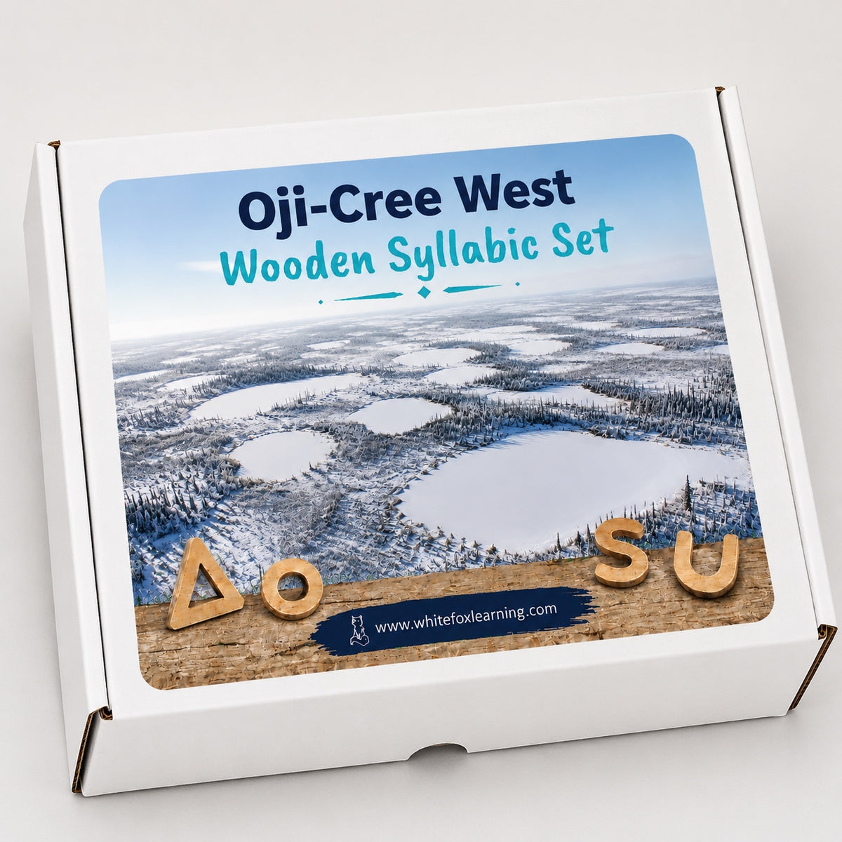 Oji-cree West Wooden Syllabic Symbols
