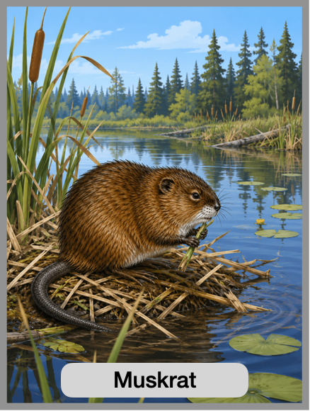 Canada's Northern Forest Animal Cards