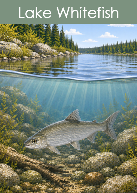 Fish of the Boreal Lakes Picture Cards