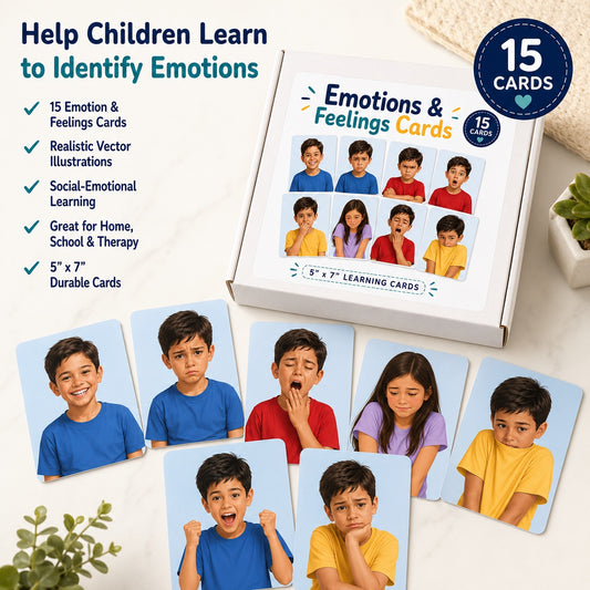 Emotions & Feelings Picture Cards