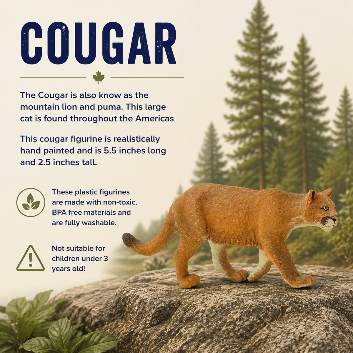 Cougar Figurine