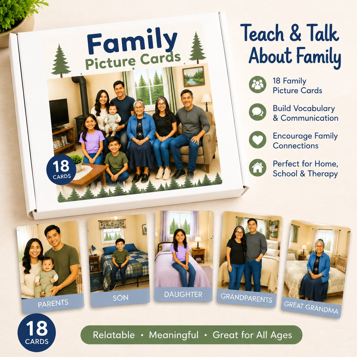 Family Picture Cards
