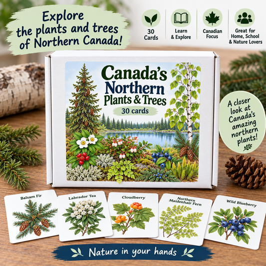 Canada's Northern Plants & Trees Picture Cards