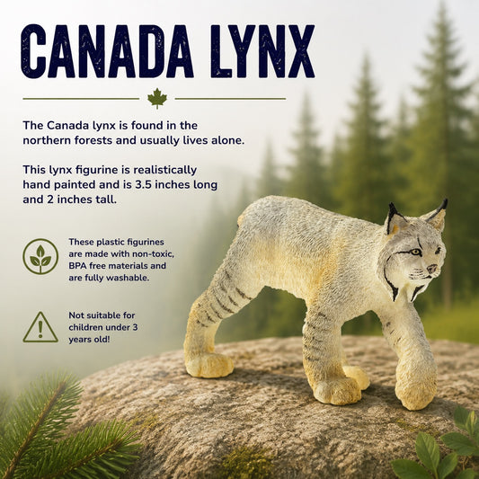 Canada Lynx Figurine