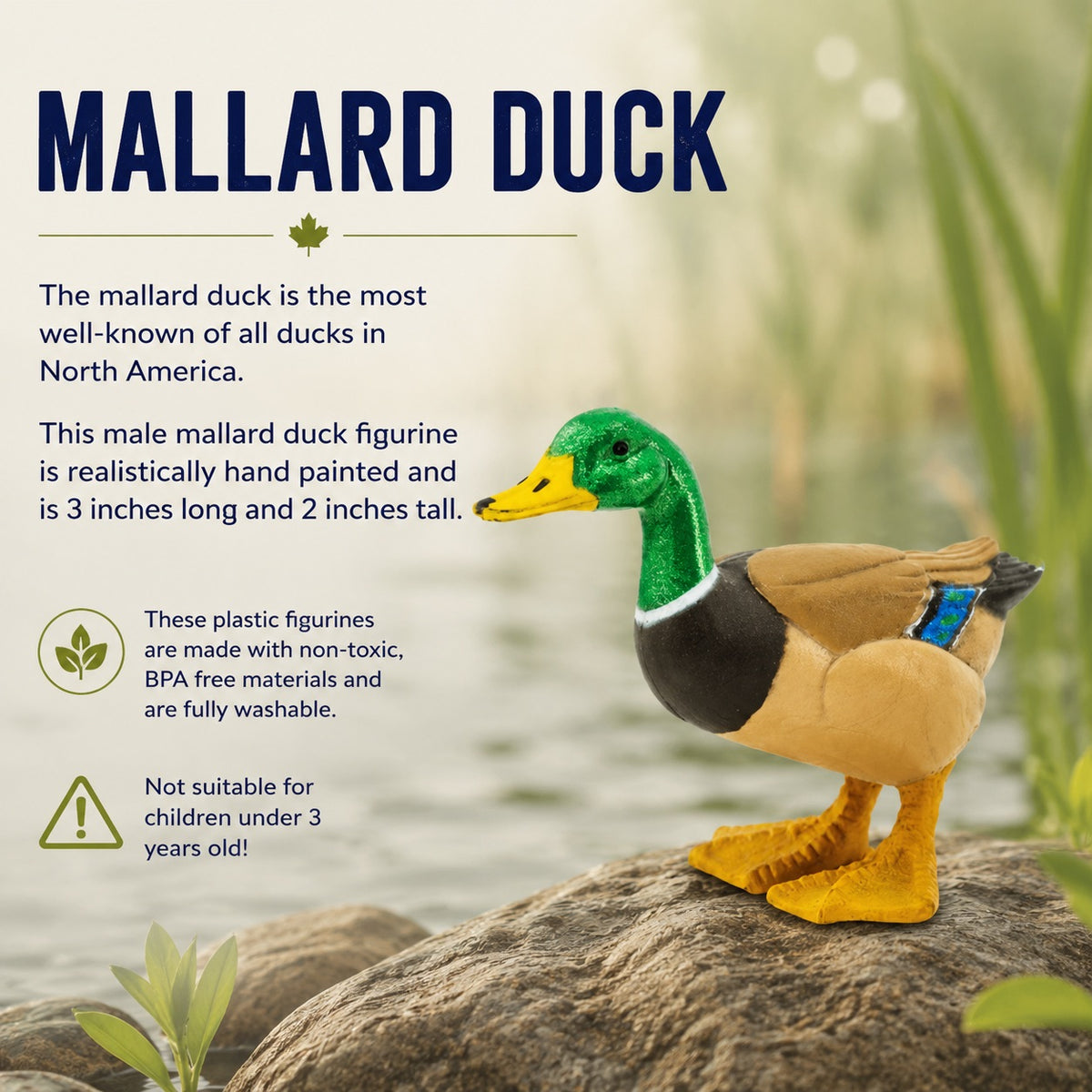 Mallard Duck Figurine