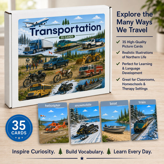 Transportation Picture Cards