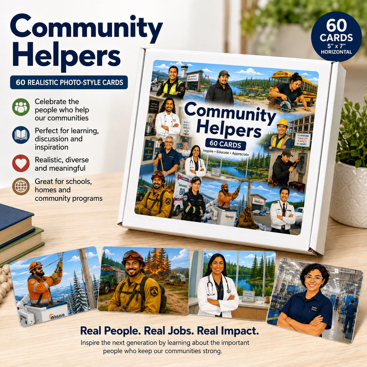 Community Helpers Picture Cards