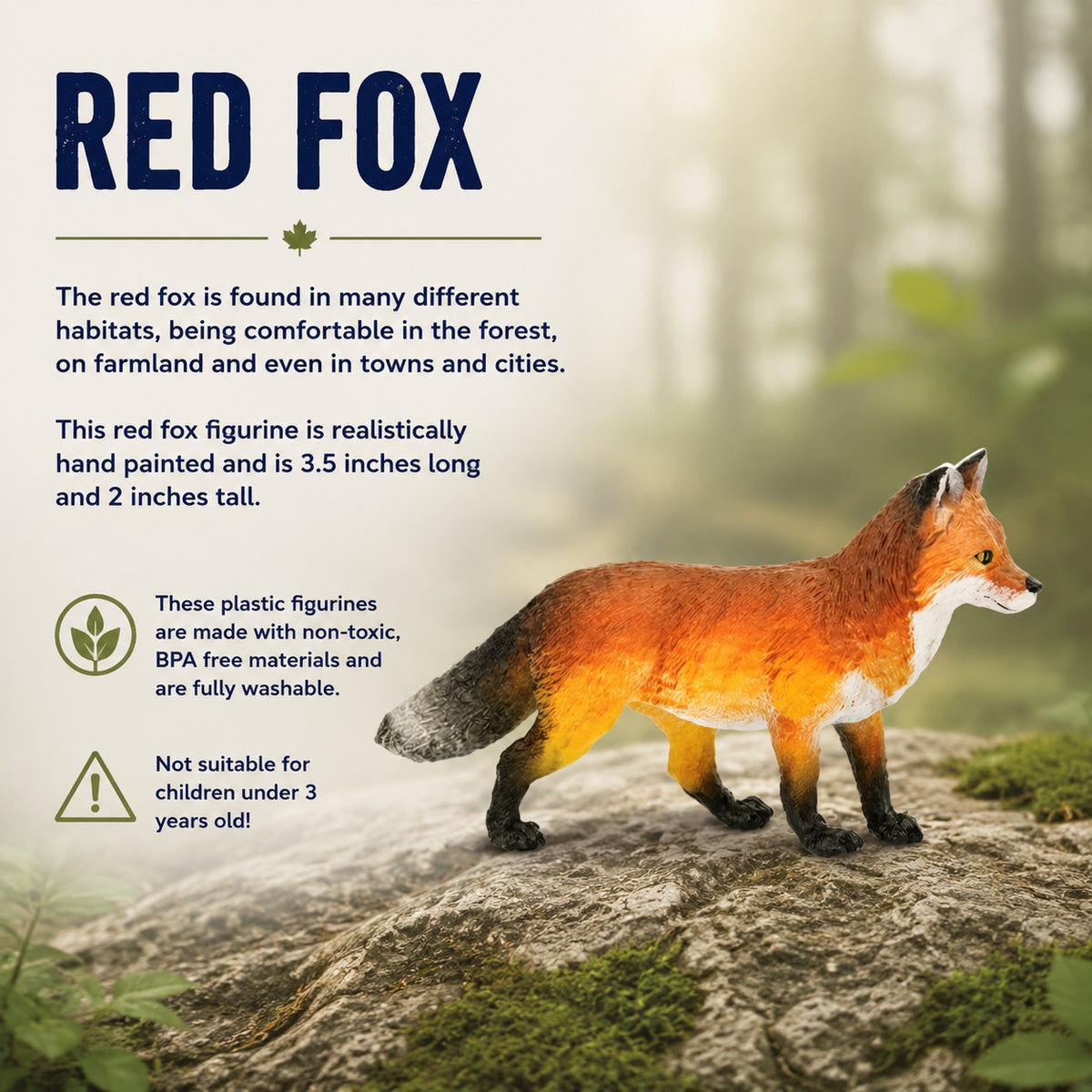 Red Fox Figurine