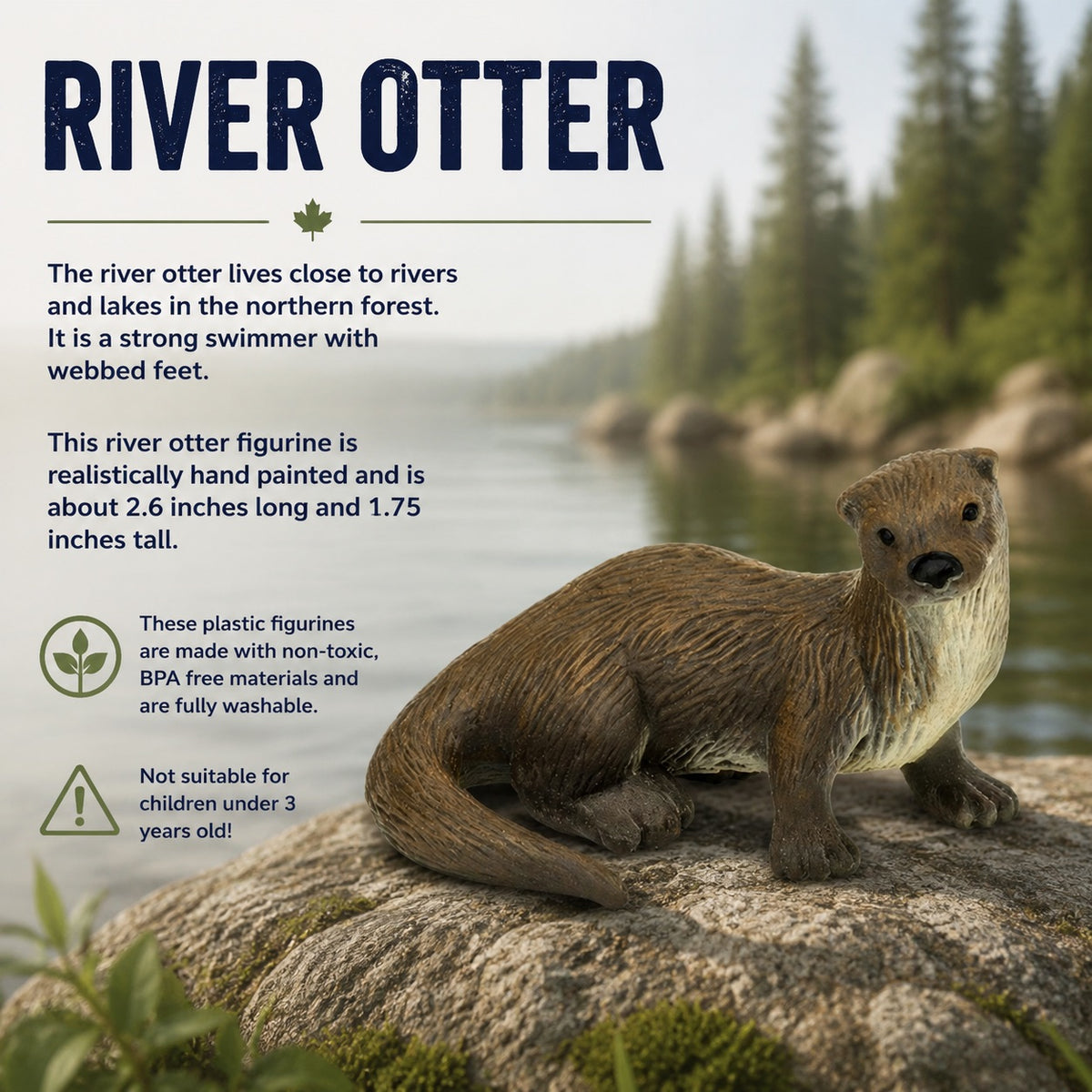 River Otter Figurine