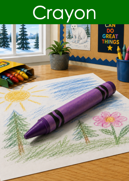 School Items Picture Cards
