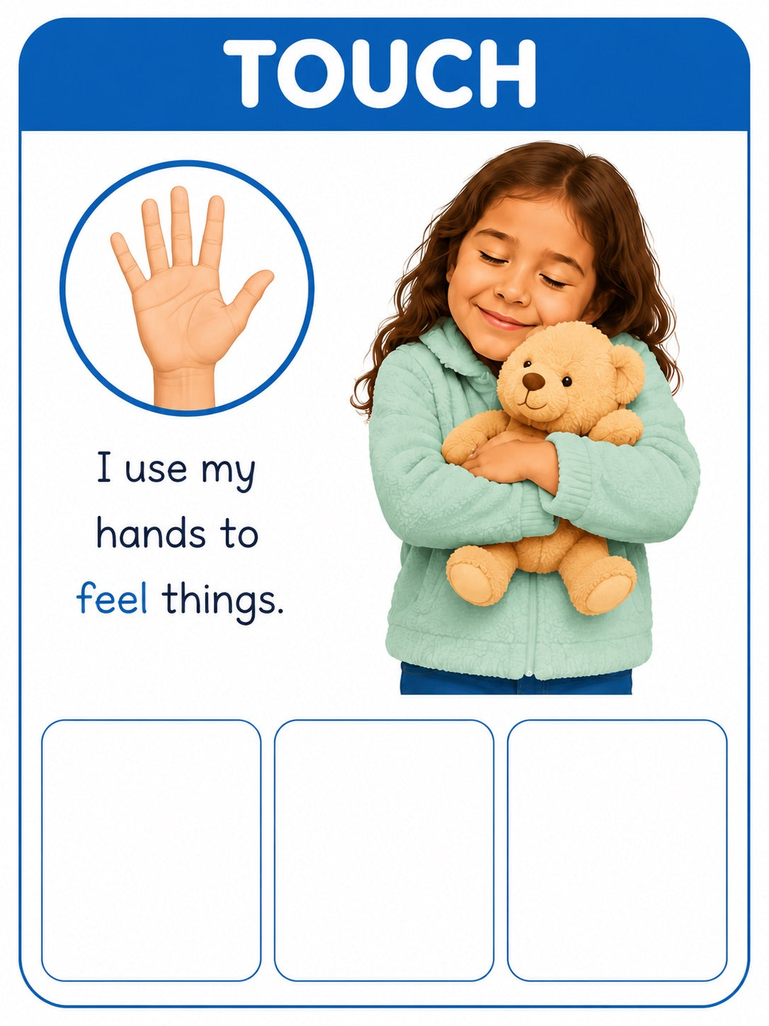 Five Senses Sorting Cards