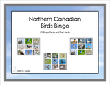 Northern Canadian Birds Bingo - Digital Product