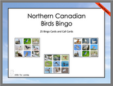 Northern Canadian Birds Bingo - Printed Product