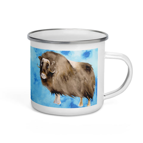 Musk Ox and Walrus Camp Mug